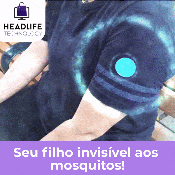Adesivo Repelente de Mosquito para Crianças - XôMosquito